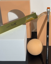 TelC Eyebrow Pencil & Tel'C Brow Concealer Brush - Bundle