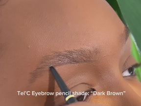 TelC Eyebrow Pencil & Tel'C Brow Concealer Brush - Bundle